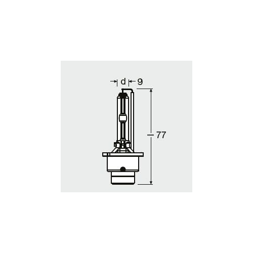 Bec Xenon D2s OSRAM 66240