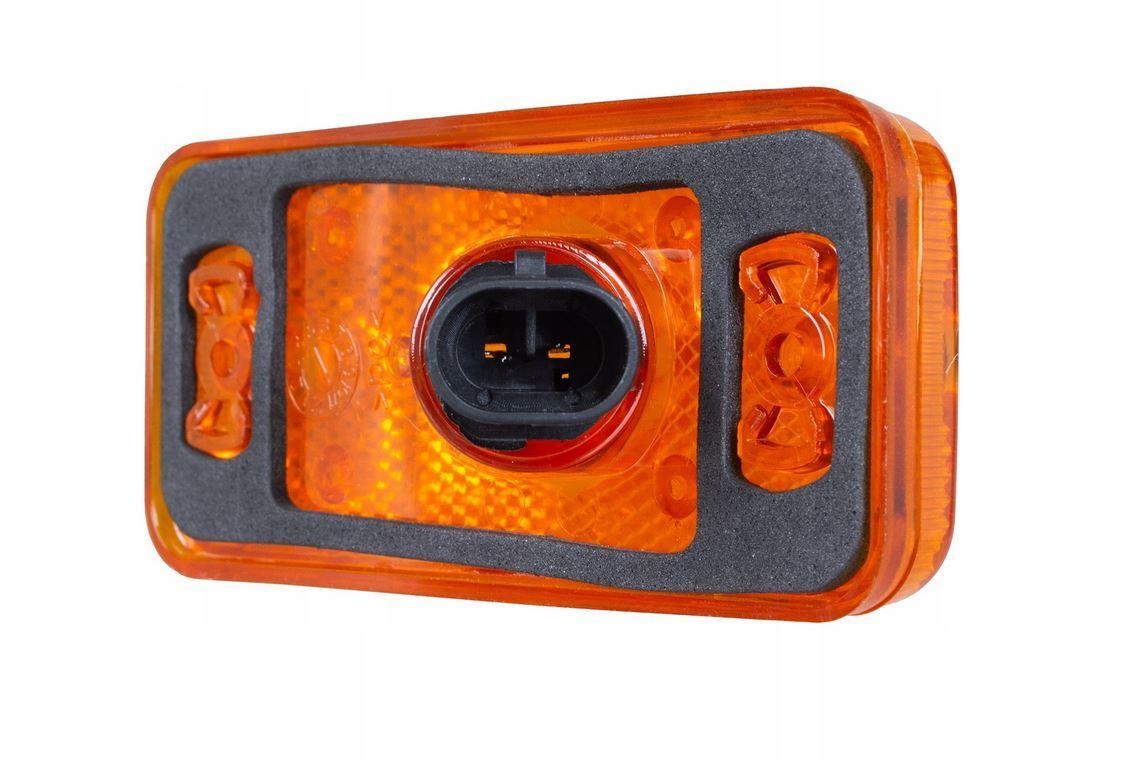 Lampa semnalizare fata/spate CITROEN Jumper (250), Fiat Ducato, Iveco Daily, Peugeot Boxer (250) -, stanga=dreapta, MARS, cu oval connector; screw mounting; Latime: 110 mm; inaltime: 50 mm; Adancime: 20 mm; W5W; portocaliu; cu soclu bec,