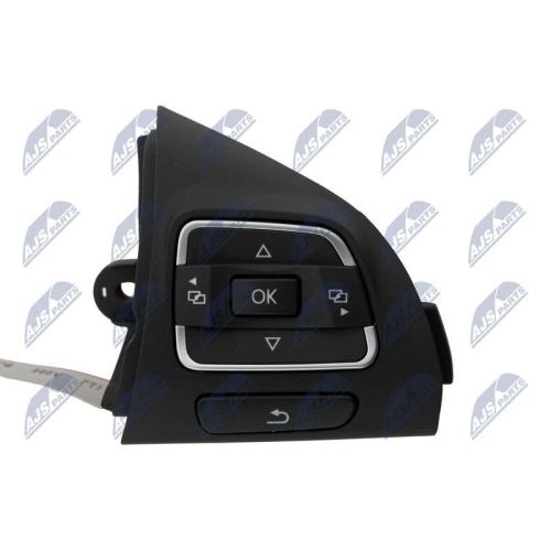 Comutator, buton Comenzi volan sist.navig./radio Vw Golf 6 2010-, Tiguan 2008-, Touran 2011-, Caddy 2011-, Amarok 2010-, 5C0959537A