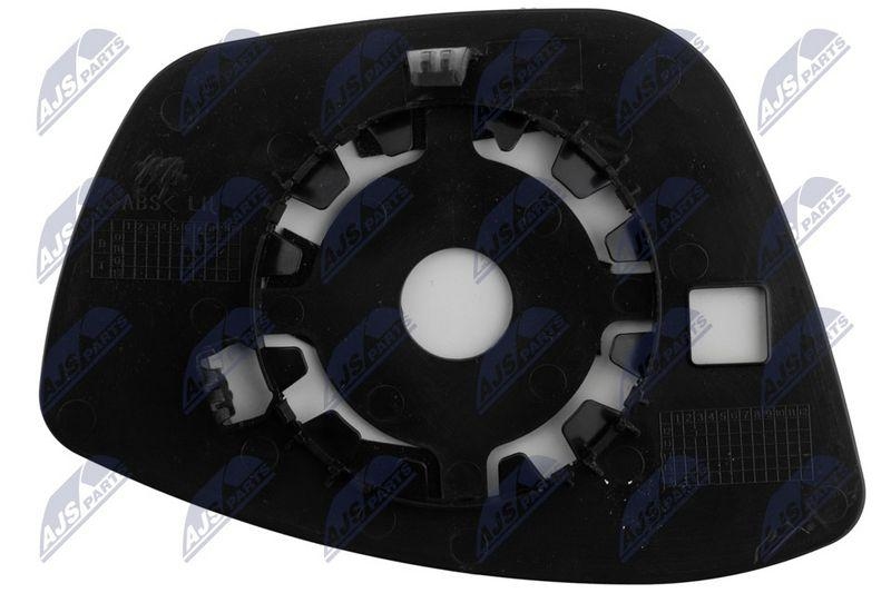 Geam oglinda exterioara Opel Corsa F 2019-, Peugeot 208 2012-; partea stanga; 1607512180; NTY, aftermarket
