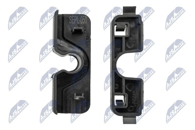 Ghidaj polita, rola portbagaj Opel Corsa D 2006-, Corsa E 2014-, Crossland X / Crossland 2017-, Meriva B 2010-; 2 piese; 39201660; NTY, aftermarket