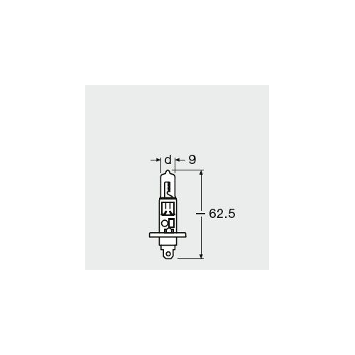Bec H1 12v Standard OSRAM 64150