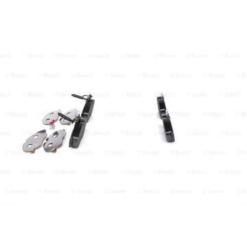 Set placute frana punte fata Citroen Jumper (230) 1994-2005; Fiat Ducato (230/290) 1989-2005; Peugeot Boxer Bus (230) 1994-2005, Bosch 0986424030