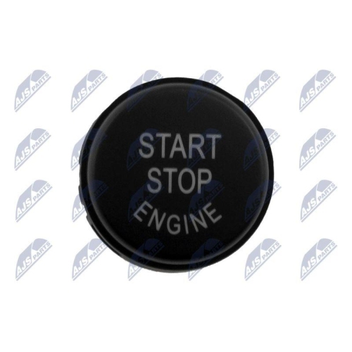 Capac buton pornire/oprire Bmw Seria 5 F10, F11 2009-, 7 F01, F02 2008-, 6 F12 2010-, 6 Coupe F13 2011-, nu este compatibil cu comutator cu Start-Off Automat-culoare : Negru, 61319153832