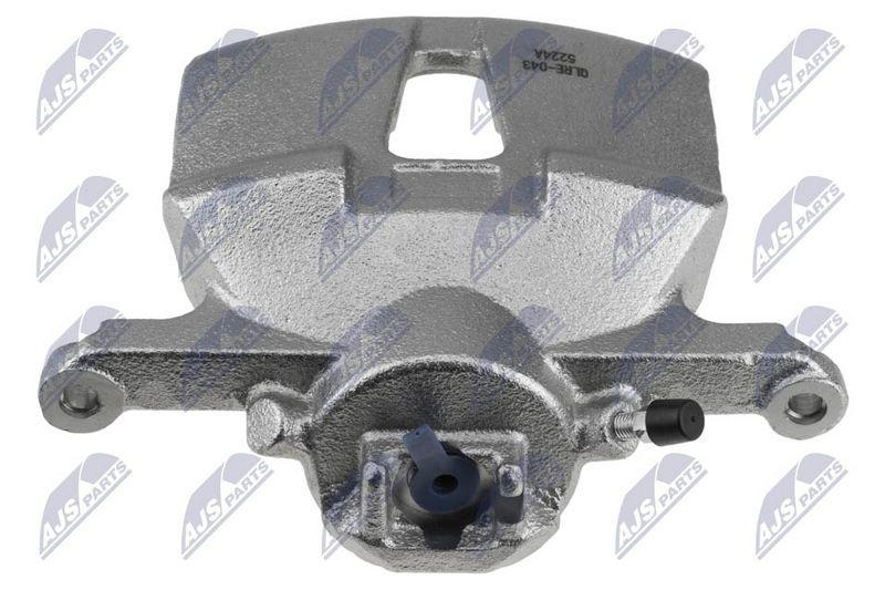 Etrier frana Renault Megane IV 2015-, Talisman 2015-, Arkana E-Tech 145 2021-, Captur II E-Tech 145, E-Tech 160 2020-; partea din fata, dreapta; 410018526R; NTY, aftermarket