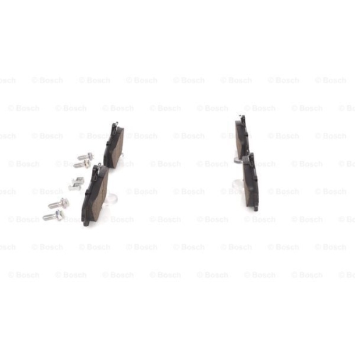 Set placute frana punte fata Mitsubishi Carisma (Da) 1995-2004; Colt 2002-2012, Smart Forfour 2004-2006, Volvo S/V40 1 (VS/VW) 1995-2004, Bosch 0986424541, parte montare : Punte Fata