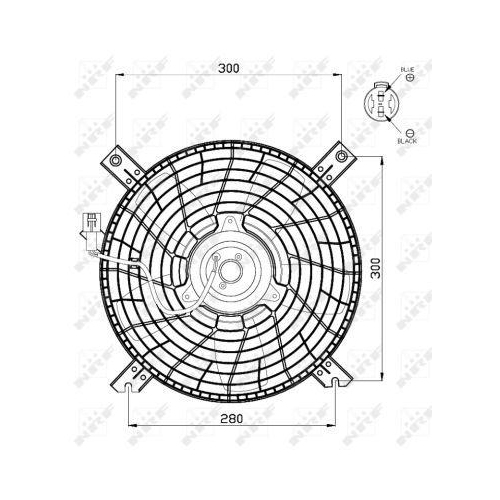 NRF Ventilator, radiator