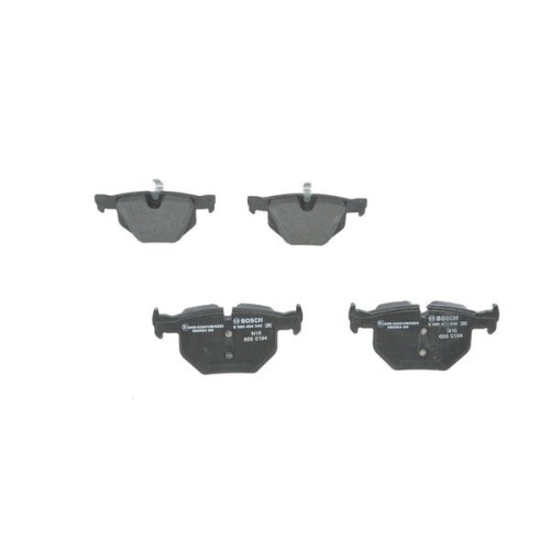 Placute frana Bmw Seria 3 (E90), 02.2004-02.2012, Seria 3 Convertible (E93), 05.2006-12.2013, Seria 3 Coupe (E92), 01.2005-12.2013, Seria 3 Touring (E91), 12.2004-12.2012, X1 (E84), 03.2009-06.2015, BOSCH 0986494540