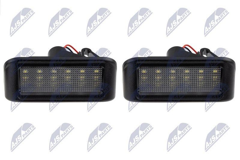 Lampa numar LED Citroen Berlingo II, Jumpy II/III; Peugeot Expert, Partner II; 2006-; 9658461780; NTY, aftermarket