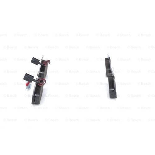 Set placute frana Bosch 0986424556, parte montare : Punte Fata, Citroen Jumper Bus (230p/ 244) 1994-2006; Fiat Ducato (230, 244, 250) 1994-2006; Peugeot Boxer (230, 244) 1994-2006