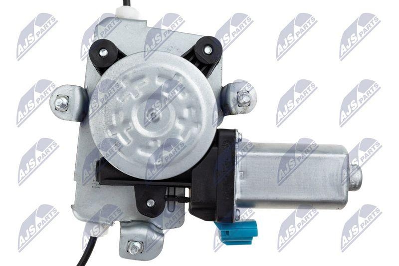 Macara geam Chevrolet Captiva 2006-; partea din fata, stanga, cu motoras; 25937972; NTY, aftermarket