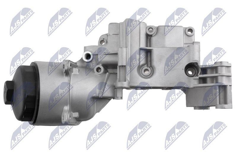 Capac, carcasa filtru ulei BMW Seria 320i, 323i, 325xi, 328i, 330i, 330xi 1997-, 520i, 523i, 525i, 530i 1995-, 520i, 525i, 530i 2001-, 728i 1995-, 730i 2003-, X3 2.5, 3.0 2003-, X5 3.0 2000-, Z3 2.8, 3.0 1998-, Z4 2.2, 2.5, 3.0 2002-; 11421713838; NTY