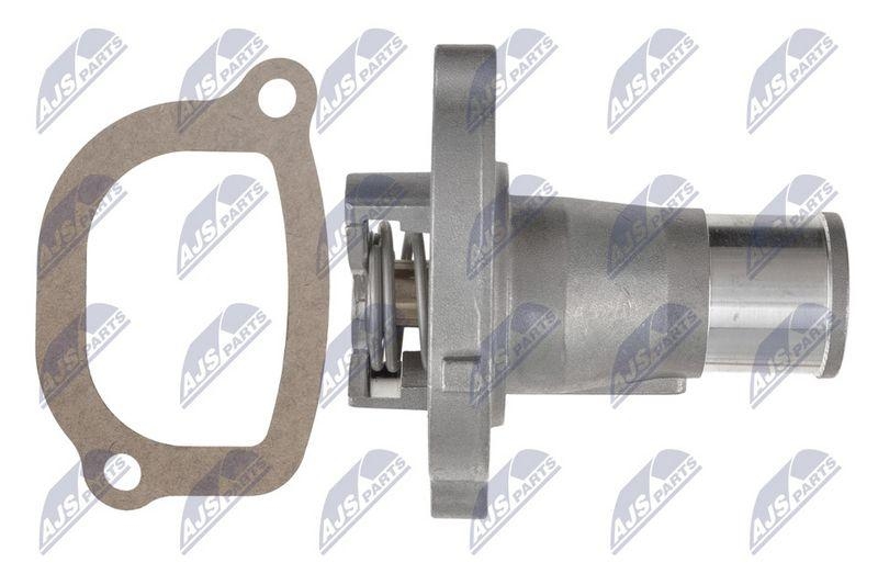 Termostat cu carcasa Fiat Doblo 1.2 2000-, Panda 1.1 / 1.2 2003-, Punto 1.2 / 1.4 / 1.6 1993-, Lancia Ypsilon 1.2 2003-; 7545958; NTY, aftermarket