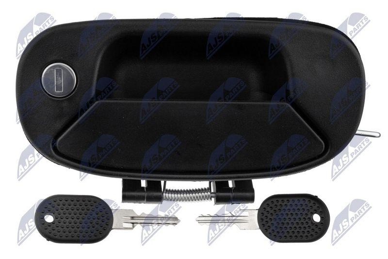 Maner deschidere haion Fiat Doblo 2000-2010; cu doua chei; 735309970; NTY, aftermarket