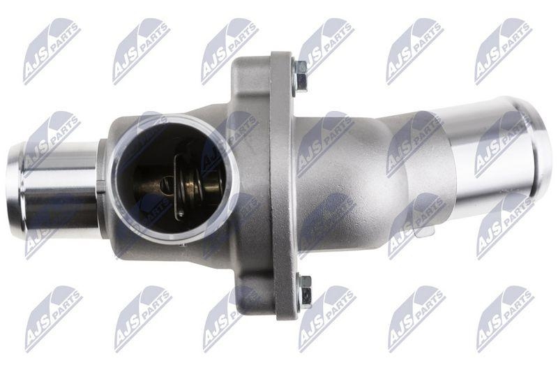 Termostat cu carcasa Ford Mustang 4.6 2003-, Lincoln Ls 3.0 2000-; 53E-8K528-CB; NTY, aftermarket