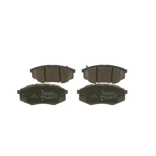 Placute frana Hyundai Ix20 (Jc), 11.2010-, BOSCH 0986494692