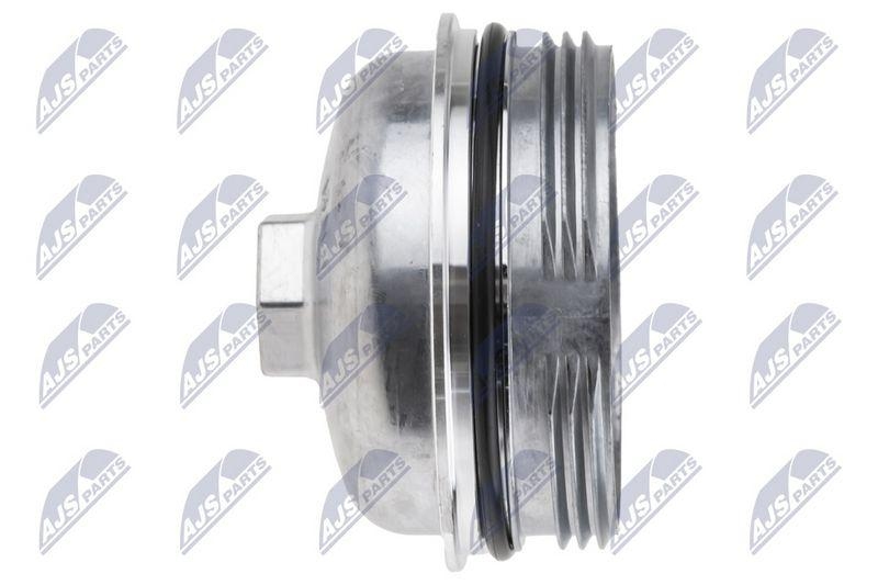 Capac, carcasa filtru ulei Opel Astra G 1.8 2000-, Vectra B 1.8 1995-; 90543942; NTY, aftermarket