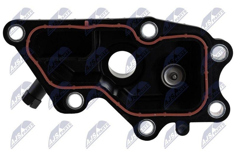 Termostat cu carcasa Renault Twingo III 0.9 / 1.0 2014- Smart Forfour (453) 0.9 2014-, Fortwo (453) 0.9 2014-; 2812030161; NTY, aftermarket