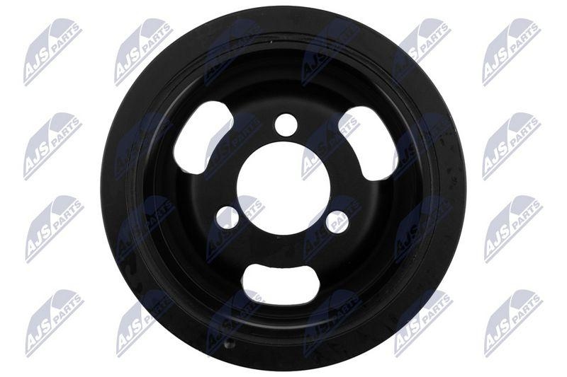 Fulie curea, arbore cotit Mini 1.6 2009-, BMW Seria 1 1.6 2011-, Citroen Berlingo, C3, C4, C5 1.6 2009-, Ds 1.6 2015-, Peugeot 207 1.6 2007-, 208 1.6 2012-, 308 1.6 2009-, Opel Astra L 1.6 2020-; 11237622909; NTY, aftermarket