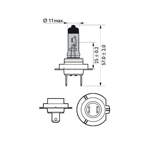 PHILIPS Bec incandescent WhiteVision ultra