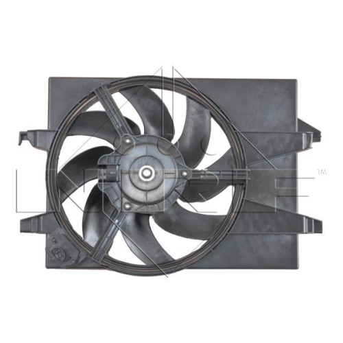 Ventilator radiator GMV Ford Fiesta 5 (Jh, Jd), Fusion (Ju); Mazda 2 (Dy) Nrf 47006