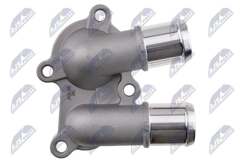Carcasa termostat Hyundai Getz 1.4 / 1.6 2002-, Elantra III 1.6 2000-, Coupe II 1.6 2002-, Kia Rio II 1.4 2005-; 25611-26100; NTY, aftermarket
