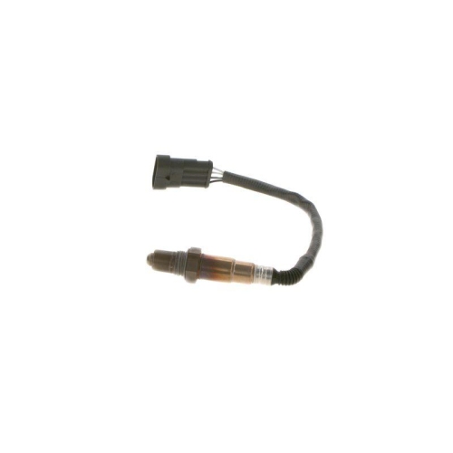 Sonda lambda Alfa Romeo 147, 166, Giulietta, GT, GTV, MiTo, Spider; Fiat 500, Albea, Brava, Bravo, Doblo, Fiorino, Grande Punto, Idea, Linea, Marea, Palio, Panda, Punto, Qubo, Siena, Stilo, Strada; Iveco Daily; , in fata catalizator, BOSCH
