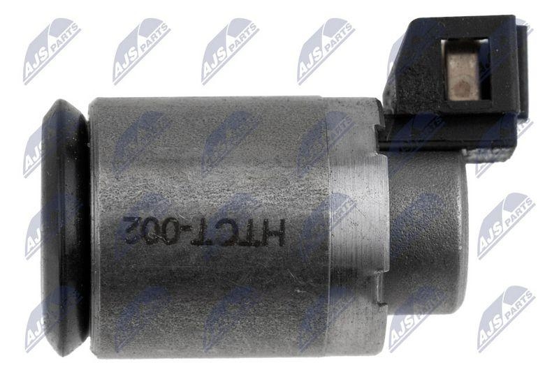 Valva solenoid cutie automata Citroen C3 2002-, C4 2004-, C5 2001-, C5 II 2004-, C5 III 2008-, Peugeot 206 1998-, 206+ 2009-, 207 2006-, 208 2012-, 307 2000-, 308 2007-, 407 2004-, Renault Clio II 1998-, Kangoo 1997-; inferioara; 2574.19; NTY, aftermarket