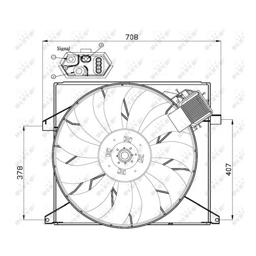 NRF Ventilator, radiator