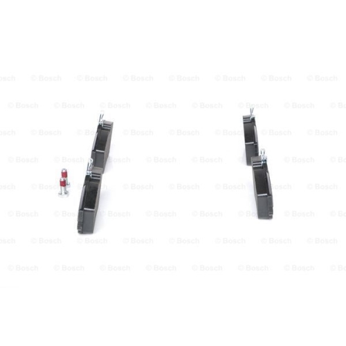 Set placute frana Bosch 0986461753, parte montare : Punte Fata, Volkswagen Transporter T4, 1990-2003