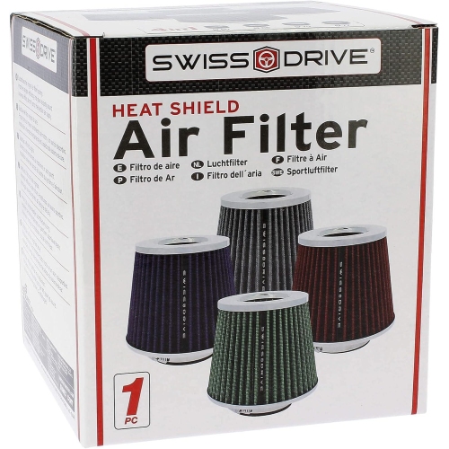 Filtru de aer sport, universal, RaceSport, GRI, CU 4 INELE, TUNING
