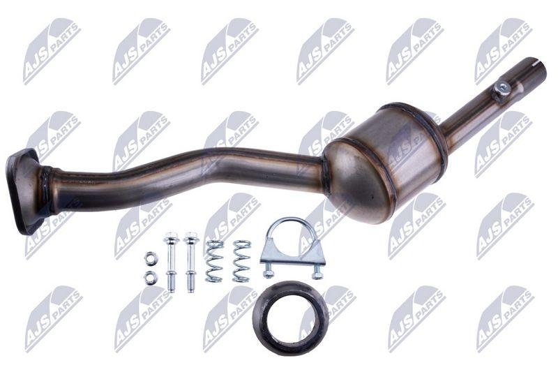 Catalizator Dacia Sandero 1.6 16v (K4m690) 2011-, Logan 1.6 16v (K4m690, K4m697) 2007-, Duster 1.6 16v (K4m690, K4m697, K4m606) 2010-2018; Renault Logan I 1.6 (K4m690, K4m697) 2007-; Euro 5; 6001549294; NTY, aftermarket