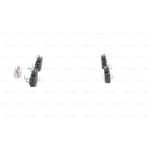 Set placute frana Bosch 0986494014, parte montare : Punte Spate Opel Astra F (Classic/Convertible), Astra G 1998-2009, Zafira A 1999-2005