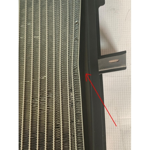 Radiator racire Kia Retona, 1998-2003 2,0 Benzina/ 2,0 Diesel, Kia Sportage (K00), 1994-2005 2,0 Benzina, tip climatizare Cu/fara AC, cutie Manuala, dimensiune 524x450x28mm, SRLINE Polonia -INDOIT LATERAL
