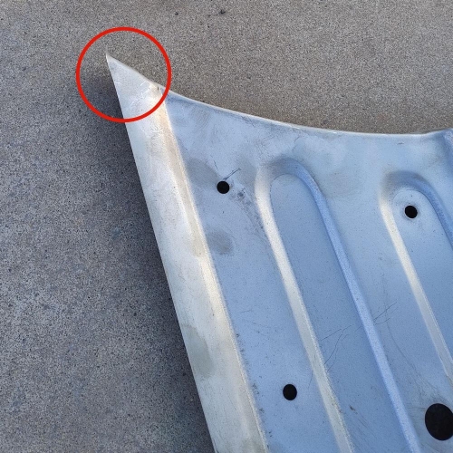 Panou de reparatie usa fata MERCEDES SPRINTER, 07.2006-10.2013, VW CRAFTER (2E), 12.2005-04.2017, partea Dreapta, KLOKKERHOLM, partea inferioara INDOITURI VEZI POZE