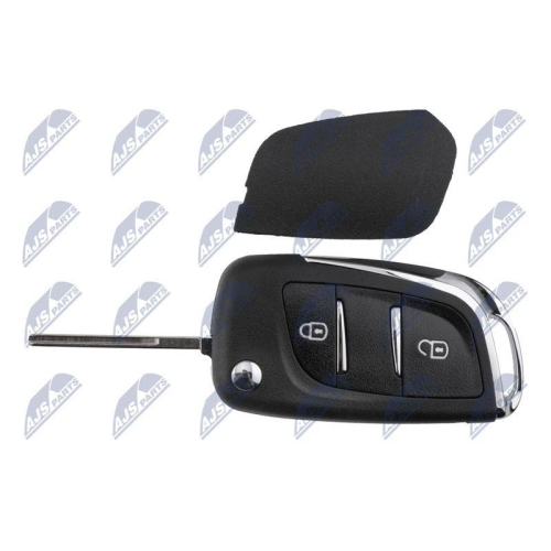 Carcasa cheie Citroen Berlingo, C2, C3, C3 Ii, C3 Picasso, C3 Plurier, C4, C4 Ii, C4 Cactus, C4 Aircross, C5 Ii, C5 Iii, C6, C8, Ds 3, Ds 4, Peugeot 207, 207cc, 207sw, 307, 307cc, 307sw, 308, 308 Ii, 308sw, 407, 407sw, 607, Partner -, nr butoane : 2,