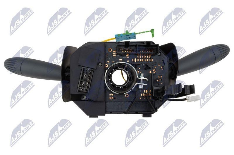 Comutator coloana directie Fiat Punto 1999-; functii: calculator bord, spalare, stergere luneta, lumini, spalare, stergere parbriz, frecventa stergere; 735381039; NTY, aftermarket