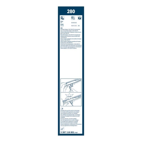 BOSCH lamela stergator Twin