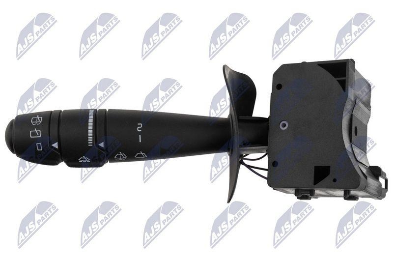 Comutator coloana directie Renault Megane 1995-; functii: calculator bord, spalare, stergere luneta, spalare, stergere parbriz, frecventa stergere, fara claxon; 7701040732; NTY, aftermarket