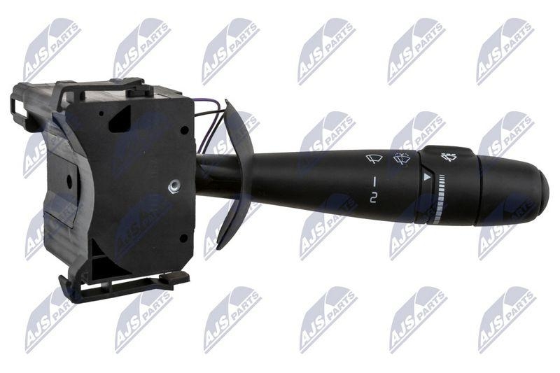 Comutator coloana directie Renault Trafic II 2001-, Master II 1997-, Opel Movano A 1998-, Vivaro A 2001-; functii: calculator bord, spalare, stergere; 7701065910; NTY, aftermarket