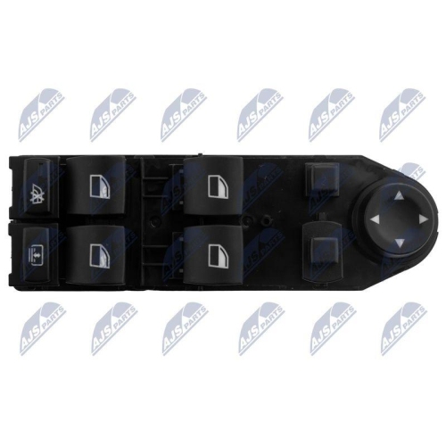 Comutator reglaj geam Bmw Seria 5 E60, E61 2003-, Versiuni: cu jaluzea Spate, 61316951914