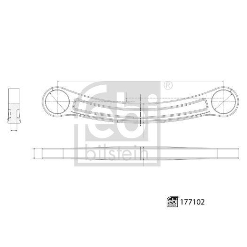 FEBI BILSTEIN Brat, suspensie roata