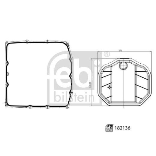 FEBI BILSTEIN set filtre hidraulice, cutie e vit.automata