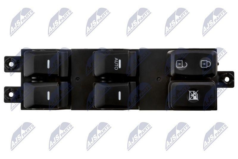 Comutator macara geam Kia Picanto II (5 usi) 2011-; 93570-1Y100; NTY, aftermarket