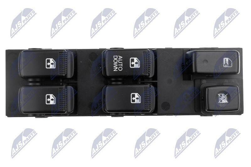 Comutator macara geam Kia Sportage II 2004-; 93570-1F370; NTY, aftermarket