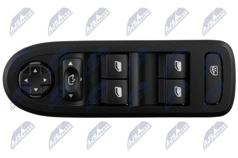 Comutator macara geam Peugeot 208, 308, 2008, 408 2009-; 98060866ZE; NTY, aftermarket