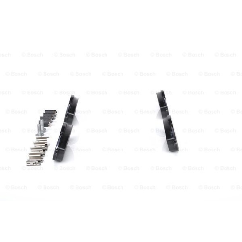 Set placute frana punte fata Peugeot 3008, 2009-2017; 308, 2007-2013; 308 CC, 2009-2015; Bosch 0986494261, parte montare : Punte Fata