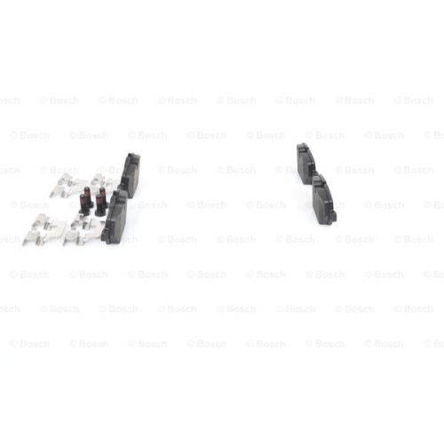 Set placute frana Bosch 0986494269, parte montare : Punte Spate
