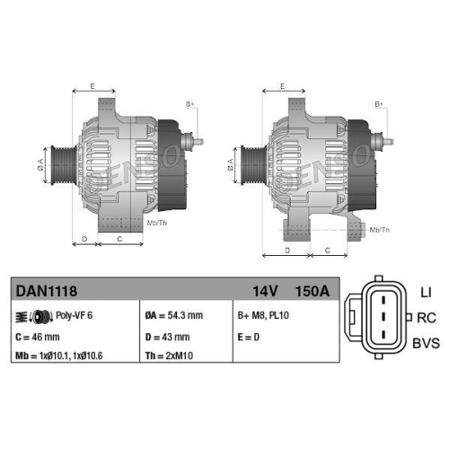 DENSO Generator / Alternator