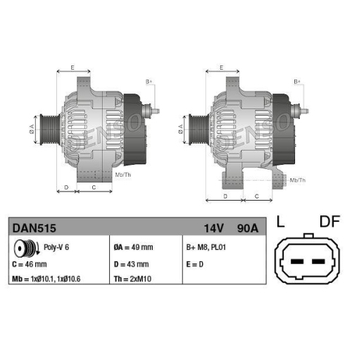DENSO Generator / Alternator